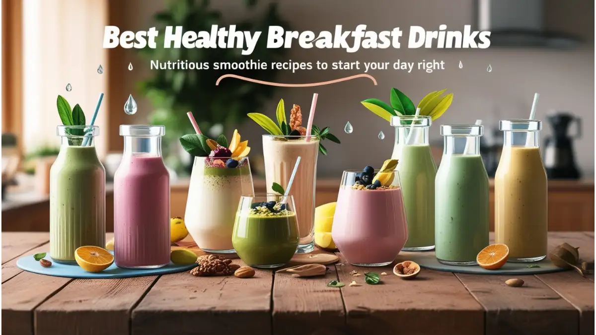 Best Healthy Breakfast Drinks: Nutritious Smoothie Recipes to Start Your Day Right