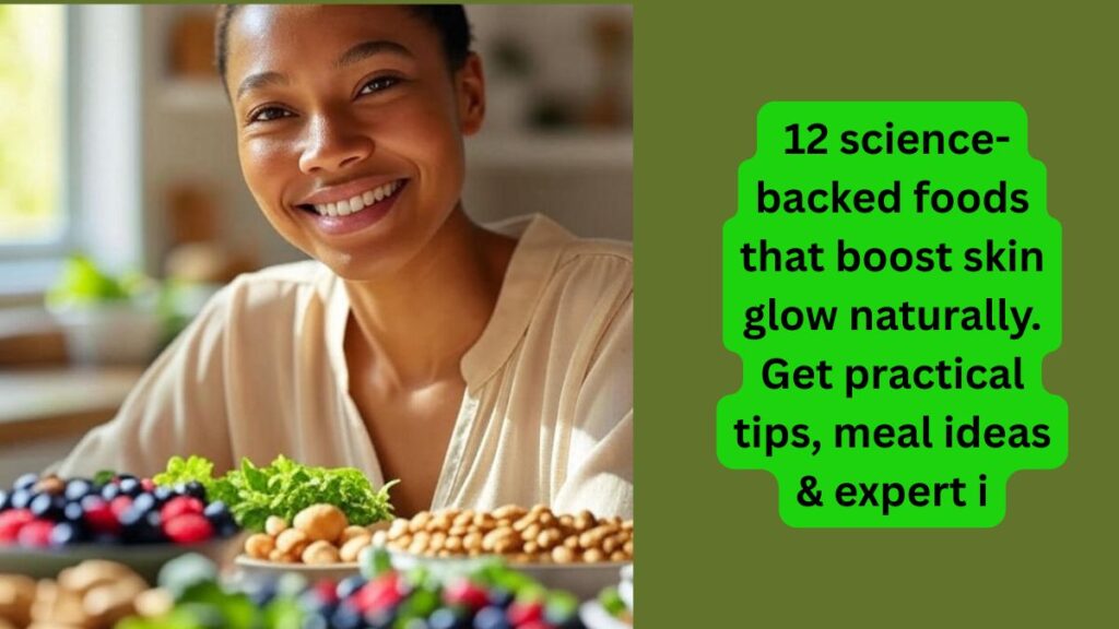 The best foods for glowing skin naturally: Can These Foods Transform Your Skin?